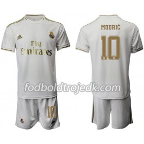 Real Madrid Luka Modrić 10 Børn Hjemme 2019/20 - Fodboldtrøjer(S/S)
